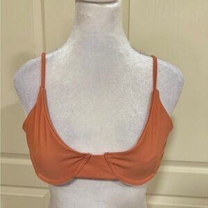 Zaful muted pink bathing suit top​​​​​​​